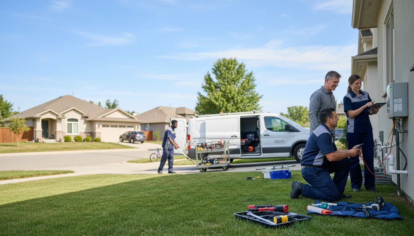 Tankless water heater service in Olden, TX